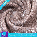 Textile supplier Latest design Fancy Embroidery square sequin fabric